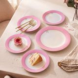 Aryıldız Nila 7 Parça 6 Kişilik Pasta Takımı Pembe