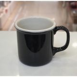 Aryıldız Patara Siyah Porselen Mug Bıg Kupa Yeşil