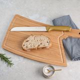 Aryıldız Rexa Tırtıklı Ekmek Bıçak Gold 19 cm