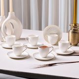 Aryıldız Serena Gold 12 Parça 6 Kişilik Kahve Fincan Takımı 90 ml - 1 Adet