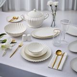 Aryıldız Sintra Gold 60 Parça 12 Kişilik Yemek Takımı