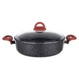 Aryıldız Terra Grey 28 cm Kısa Tencere