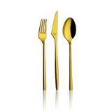 Aryıldız Trendy Prestige 84 Parça Pvd Gold Çatal Kaşık Bıçak Takımı