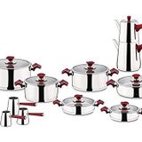 Aryıldız T/T Kıng Ideal Set Kırmızı 22P
