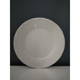 Aryıldız Tulu Lina 19 Cm Pasta Tabağı Krem Dekorsuz
