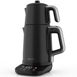 Aryıldız Vision Steel Mat Siyah Çay Makinesi