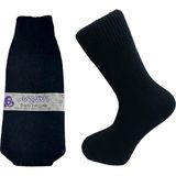 Aryün 1. Kalite Yerli Üretim Erkek Yün (Wool) Soket Çorap - 40 - 44 - Siyah