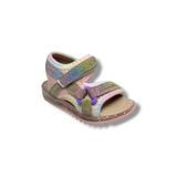Arzen Bebe 224-26 Simli Cırtlı Anatomik Kız Bebek Sandalet 19-21