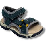 Arzen Bebe 228-26 Cırtlı Anatomik Erkek Çocuk Sandalet Petrol Gri 31-36