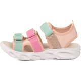 ARZEN Renkli Kız Çocuk Sandalet 26A44 F