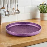 Arzu Çelik 30 cm Granit Pizza Tepsisi - Violet