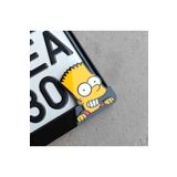 Arzuca Konsept Simpson Motor Plakalık | Motorsiklet Plakalık | Lazer Kesim Plakalık | Simpsons