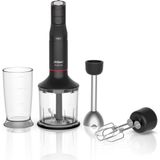 Arzum 1200W Mini Blender Set, Siyah, Çok Amaçlı ve Pratik Kullanım - Ahşap