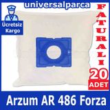 Arzum AR 486 Forza Bez 20 Adet Toz Torbası