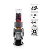 Arzum AR1120 Shake’n Take One Smoothie Buz Kırma 300 W 570 ml Siyah Şişe Kişisel Blender