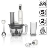 Arzum AR1187 Beyaz Soprano Max Neo Multi Blender Seti