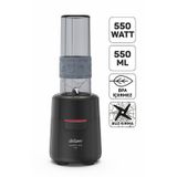 Arzum AR1191 Shake'N Take Lite Kişisel Blender 550W, 550 ml Taşınabilir Şişe, Buz Kırma Özellikli, Siyah siyah