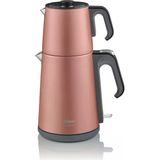 Arzum AR3080 Pembe Çay Sefası 1650 W Çelik Çay Makinesi 0,5 L Kapasite ile Şık Tasarım