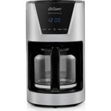 Arzum AR3081 Brewtime Delux Filtre Kahve Makinesi, 1.5 L Geniş Kapasite, 19x33x25 Cm, Inox - Gri - Siyah