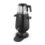 Arzum AR3083 Ehlikeyf Elektrikli Semaver Çay Makinesi 3.5L 2200W Cam Demlik Otomatik Sıcak Tutma - Siyah