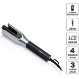 Arzum AR5171 Revolution Pro Otomatik Bukle ve Saç Maşası 25 mm Seramik LCD Ekran Siyah - Standart