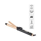Arzum AR5186 Volume Pro Seramik Plakalı Saç Maşası, 25 mm, Kalın Bukle, Keratin ve Argan Yağlı, Siyah