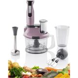 ARZUM Blender & Mutfak Robotu- 3 Yıl Garanti Hestia Çırpma & Doğrama Pembe+Hassas Mutfak Tartısı