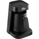 Arzum Coffee Machine Automatic Turkish Coffee Maker 1-5 Cup Buzzer Ready 3 Min Cezve - Siyah