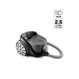 Arzum Felix FL493 Pegno Cyclone Filtreli 2,5 lt Toz Torbasız Elektrikli Süpürge,899W,HEPA Filtre,Gri