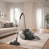 Arzum Felix FL493 Pegno Cyclone Filtreli 2,5 lt Toz Torbasız Elektrikli Süpürge,899W,HEPA Filtre,Gri
