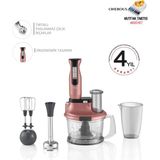 Arzum Multi Blender Seti 1500W Güçlü Motor ile Doğrama, Çırpma, Parçalama ve Buz Kırma 500+ ml Kapasite - Çok Renkli