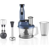 Arzum Multi Blender Seti Doğrama,çırpma,parçalama, Buz Kırma Güçlü 1500W Motor 4 Yıl Garanti - Luciole Beyaz Lambader Hediye! - Mavi