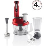 Arzum Multi Blender Seti Doğrama,çırpma,parçalama, Buz Kırma Güçlü 1500W Motor 4 Yıl Garanti Nar - Kırmızı