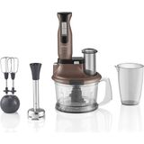 Arzum Multi Blender Seti Doğrama,çırpma,parçalama, Buz Kırma Güçlü 1500W Motor 4 Yıl Garanti Toprak - LUCİOLE BEYAZ LAMBADER HEDİYE! - Bej
