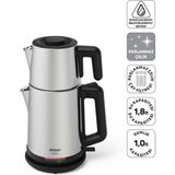 Arzum Neosteel Çay Makinesi - Inox - 1800 Watt