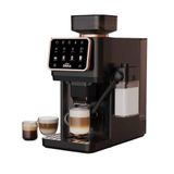 Arzum OKKA Barista Pro tam otomatik kahve makinesi, otomatik espresso makinesi, 2 x 15 bar çift kazan sistemi, Retina ekran, 7 kademeli değirmen ve kendi kendine test teknolojisi
