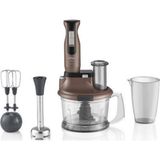 Arzum Plastik AR1104 Hestia Multi Set Toprak Blender 1 - 2 L Kahverengi 1200 Watt +