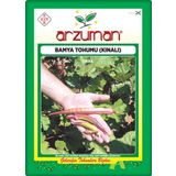 Arzuman 25 Gr Kınalı Kırmızı Renk Bamya Tohumu
