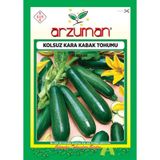 Arzuman Kolsuz Kara Kabak Tohumu 10 G 75 Adet