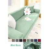 Arzuyumtuğla Desen Koltuk Örtüsü Koltuk Kılıfı Lastikli Esnek Kanepe Örtüsü Çekyat Kılıfı - 180 x 230 cm - Mint Yeşili