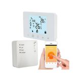AS-882K Wifi TAŞINABİLİR KABLOSUZ AKILLI KOMBİ KONTROL TERMOSTATI