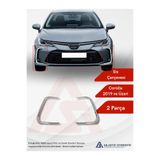 as aktif otomotiv oto krom aksesuarları Toyota Corolla SD Sis Farı Çerçevesi 2 Parça 2019 ve Üzeri Krom Paslanmaz Çelik