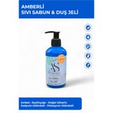 AS ANTİK SABUNHANE 1924 Amberli Sıvı Sabun & Duş Jeli