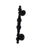 AS Design Demir Döküm Ferforje Kapı Kolu(Siyah Boyalı)