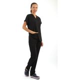 As Forma Scrub-Premium Likralı Bayan-Siyah - 2XL