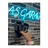 as garaj 76MM DÜZ KESİM EGZOZ UCU KROM ÜNİVERSAL