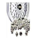 as garaj Bbs - Hartge - Type 1 - Oz Mito - Kt Jant Boncuğu Silver- Krom 122 Adet
