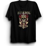 As I Lay Dying, Rock Metal Grup Tişörtü - 4XL - Siyah