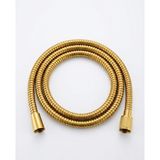As Reyon Gold Altın Sarısı Kaplama 150 cm Spiral Banyo Duş Hortumu