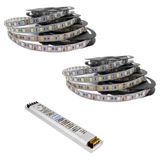 As Şerit LED 10 Metre Tüm Renkler +10 Amper Ultra Slim Trafo Iç Mekan Double Pcb - Amber